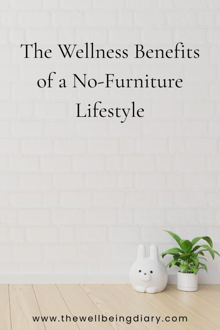 The Benefits of a No-Furniture Lifestyle